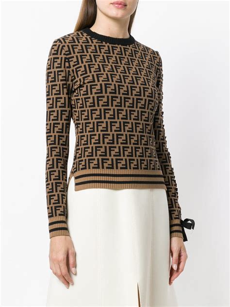 fendi sweater monster price|fendi jumper women's.